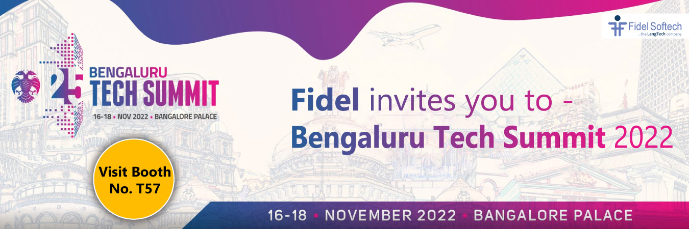 Fidel invites you to Bengaluru Tech Summit 2022